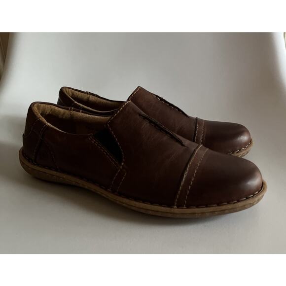 Born Women's Nampa Comfort Slip On Leather Loafer Shoes Size 8.5 M 39 W - Picture 4 of 10